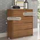 Cômoda Com 4 Gavetas Multimóveis Cr40113