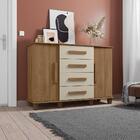 Cômoda Com 4 Gavetas Renens Cinamomo Off White