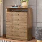 Cômoda Com 5 Gavetas Multimóveis Cr40116