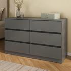 Cômoda Com 6 Gavetas 120cm Multimóveis Mp4396