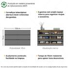 Cômoda Com 6 Gavetas 120cm Multimóveis Mp4396