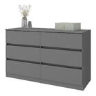 Cômoda Com 6 Gavetas 120cm Multimóveis Mp4396