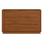 Cômoda Com 6 Gavetas 136cm Multimóveis Cr35292