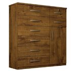 Cômoda Com Chave 1 Porta 8 Gavetas Vitoria Plus Benetil Móvei