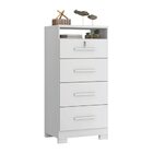 Cômoda Com Chave 4 Gavetas Primordial Max Zanzini