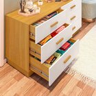 Cômoda Com Escrivaninha Em L Com 6 Gavetas Leonie Yescasa Fre