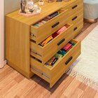 Cômoda Com Escrivaninha Em L Com 6 Gavetas Leonie Yescasa Fre