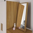 Cômoda Com Espelho 1 Porta 3 Gavetas Nt 5165  Freijó Trend/of