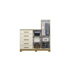 Cômoda Com Espelho 5 Gavetas 2 Portas New Master  Cinamomo/of