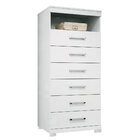 Cômoda Com Gavetas Gaveteiro Com Pés Havana Plus Atacama