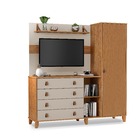 Cômoda Com Painel De Tv Integrado - Maldivas