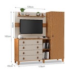 Cômoda Com Painel De Tv Integrado - Maldivas