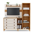 Cômoda Com Painel De Tv Integrado - Maldivas