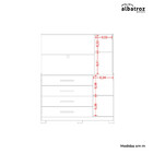 Cômoda Com Painel Para Tv Ilhabela 2 Pt 4 Gv Cedro