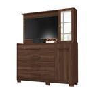 Cômoda Com Painel Para Tv Ilhabela 2 Pt 4 Gv Cedro