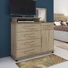 Cômoda Com Painel Para Tv Roma Niágara - Rv Móveis