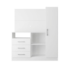 Cômoda Com Painel Tv Para Até 43 Pol 173 X 149 Cm 1 Porta 3 G