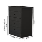 Cômoda Com Penteadeira Embutida E Banqueta Olivia Basoto