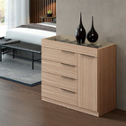 Cômoda Com Porta Jóia 5 Gavetas Avena Lume Demartez