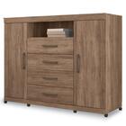 Cômoda Com Rodízios 2 Portas 4 Gavetas Master Atacama - Santo