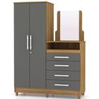 Comoda Com Roupeiro E Espelho 20021 Vlr