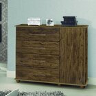 Cômoda Com Sapateira 4 Gavetas 1 Porta Veneza Móveis Primus A