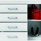 Cômoda Com Sapateira 4 Gavetas Grandes Branca Plus 1.4 Santos