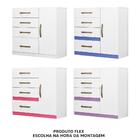 Cômoda Com Sapateira Branco Vênus Moval