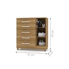 Cômoda Com Sapateira Cronus Nature