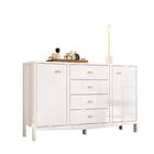 Cômoda Com Sapateira E Cabideiro 4 Gavetas 2 Portas Branco Br