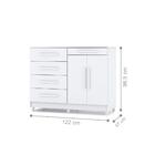 Cômoda Com Sapateira Sierra Branco