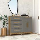 Cômoda Com Sapateira Sierra Nature Alasca