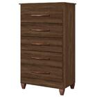 Cômoda Compacta 56cm 5 Gavetas Alba Cedro