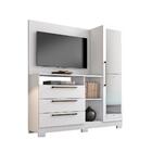 Cômoda Conde Com Painel Para Tv 1 Pt 3 Gv Branca