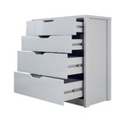 Cômoda Conect 04 Gavetas - Atacama/Capuccino