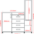Cômoda Copacabana Noce