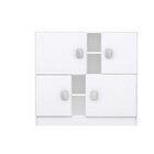 Cômoda De Bebê 4 Portas  Branco