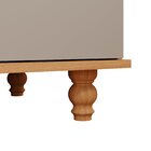 Cômoda De Bebê Com 3 Gavetas Bala De Goma Espresso Móveis Fen