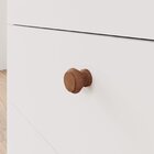 Cômoda De Bebê Com 3 Gavetas E 1 Porta Picolé Espresso Móveis