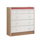 Cômoda De Bebê Com Trocador Para Quarto Infantil Helena Branc