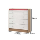 Cômoda De Bebê Com Trocador Para Quarto Infantil Helena Branc