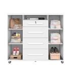 Cômoda De Bebê Para Quarto Branco Ártico Paris Shop Jm