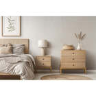 Cômoda De Madeira 3 Gavetas Aruna - Areia - Meu Móvel De Made