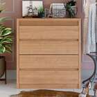 Cômoda Detroit 4 Gv Naturale