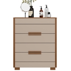 Cômoda Dhara 4 Gavetas Carvalho Fendi Moval