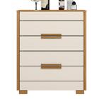 Cômoda Dhara  4 Gavetas Moval Freijó / Off White