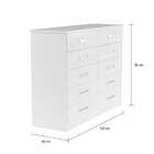 Cômoda Diego 10gv Branco