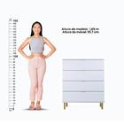 Cômoda Ditália 4 Gavetas Dm-239