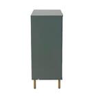 Cômoda Ditália 4 Gavetas Dm-242 Verde Oliva