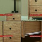 Cômoda Ditália 6 Gavetas Dm-221